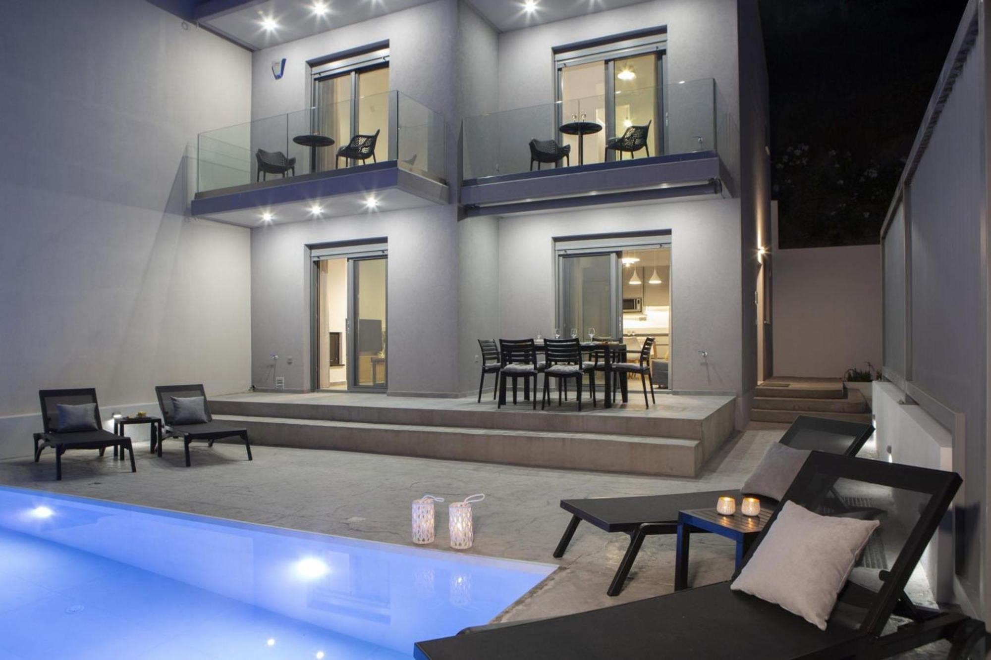 Apolpaina Aloft Luxury Villas Lefkada - Heated Pool מראה חיצוני תמונה