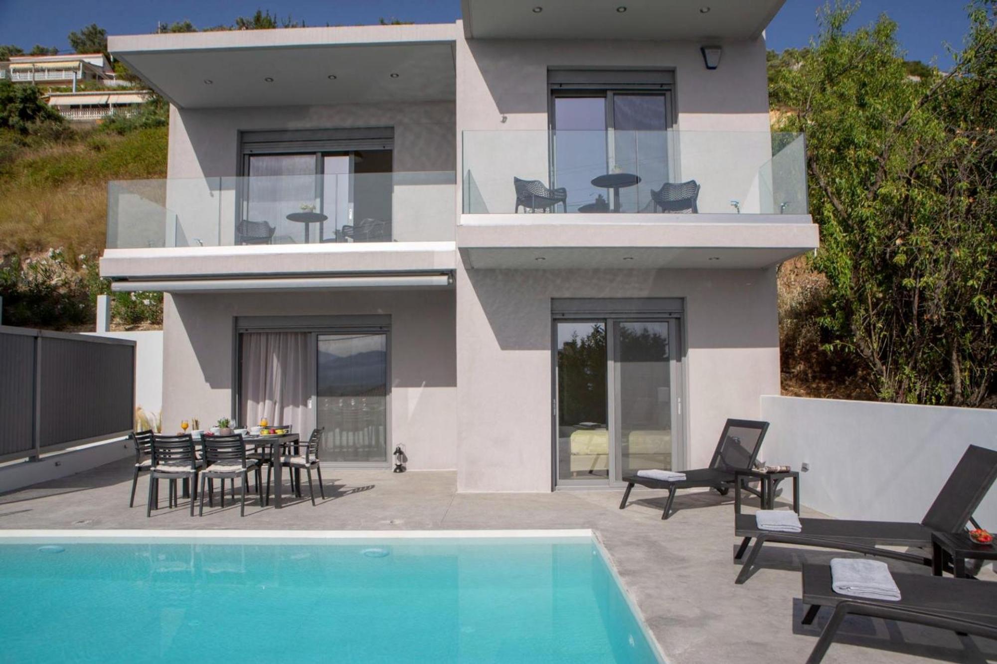 Apolpaina Aloft Luxury Villas Lefkada - Heated Pool מראה חיצוני תמונה